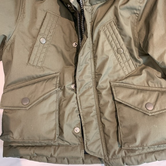 H&M Hooded Zip Front Lined Water Repellent Jacket - Picture 2 of 4